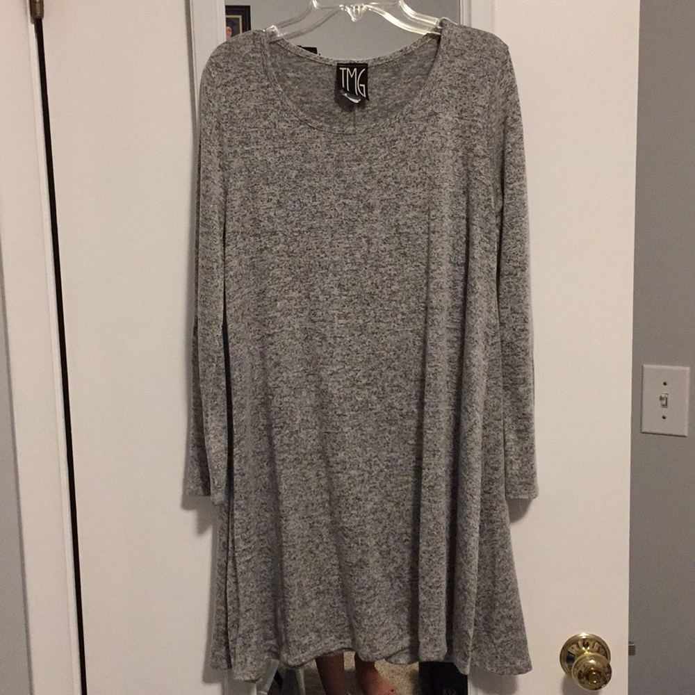 Simple grey dress